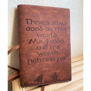 Lord Of The Rings LOOT CRATE EXCLUSIVE Embossed Leather Journal 2019 Frodo LOTR